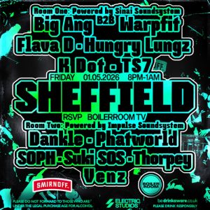Flava D Boiler Room Sheffield set artwork from SoundCloud