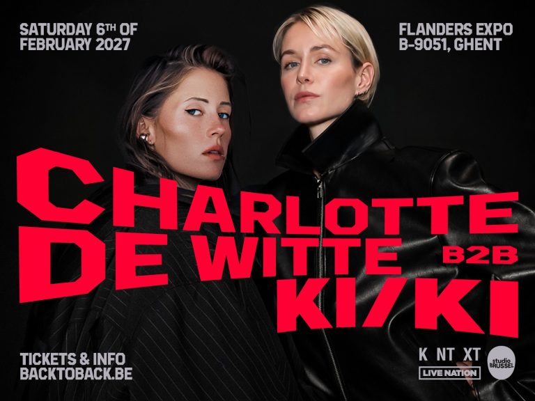 Poster for Charlotte de Witte B2B KI/KI and KONNECTED at Flanders Expo, Ghent