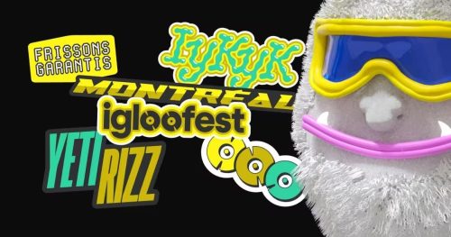 Igloofest 2027 lineup announced, Igloofest Montreal yeti artwork