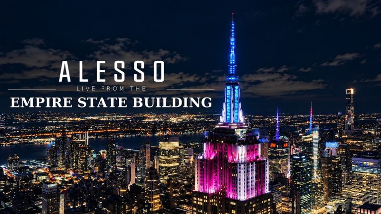 Alesso live from the Empire State Building, New York